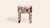 Grenadine Piero Ottoman by Ceraudo For Sale - Image 6 of 9