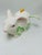 This is a vintage ceramic rabbit-shaped tureen made in Japan. Description: A glossy white ceramic bunny serves as the...
