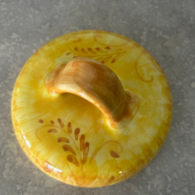 Italian Abbiamo Tutto Poppy Biscotti Jar For Sale In Chicago - Image 6 of 6