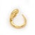 Late 20th Century Vintage Tiffany & Co. Elsa Peretti 18k Open Heart Ring, Size 5.75 For Sale - Image 9 of 10