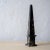 Italian Black Portoro Italian Marble Obelisk For Sale - Image 3 of 7