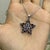Celestial Mosaic Pendant With Natural Sapphire in Sterling Silver For Sale - Image 9 of 15