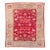 Galerie Shabab Collection Early 20th Century Handmade Turkish Oushak Room Size Carpet in Red and Grey For Sale