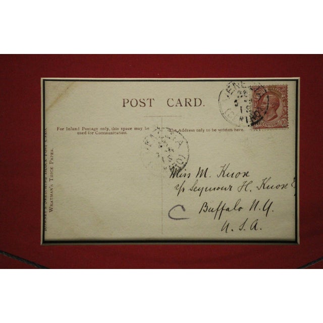 1910s 5 Postcard Drawings From Italy For Sale - Image 9 of 12