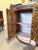 Vintage Italian Hand-Painted Floral Console Cabinet With Serpentine Front For Sale In New York - Image 6 of 10