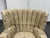 Textile Channel Back Arm Chair, Vintage For Sale - Image 7 of 12