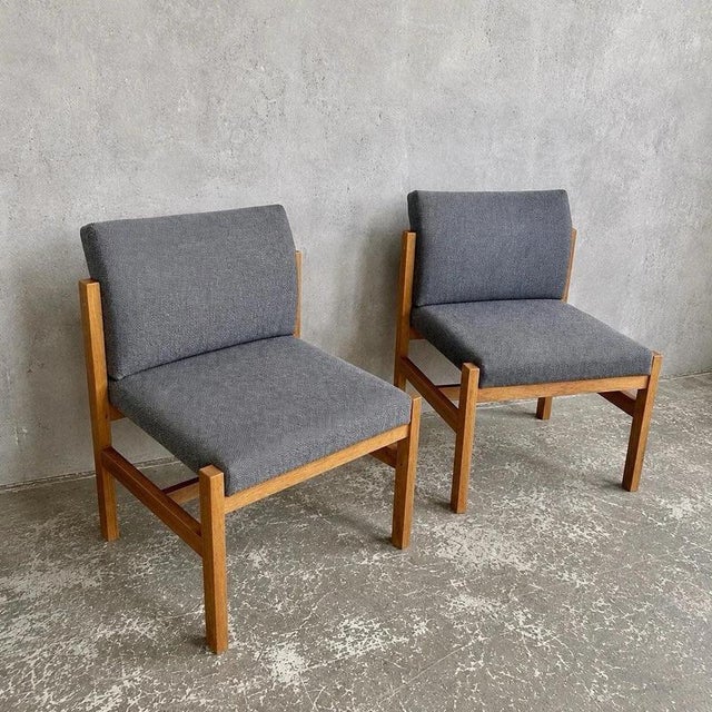 Wood Brutalist Pine and Oak Lounge Chairs, 1970s, Set of 2 For Sale - Image 7 of 7