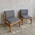 Wood Brutalist Pine and Oak Lounge Chairs, 1970s, Set of 2 For Sale - Image 7 of 7