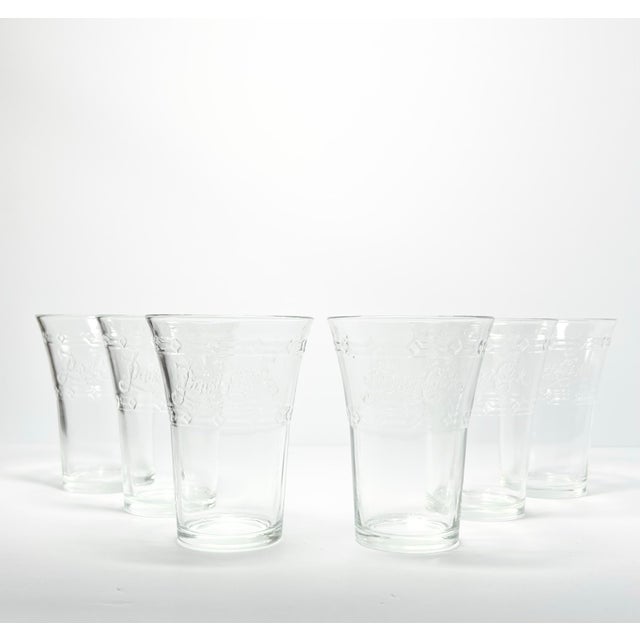 1970s Vintage “Pepsi-Cola” Set of 6 Tumbler Soda Drinking Glasses 4 7/8” 12oz Good vintage condition. No chips, cracks, or...