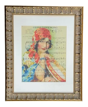 1960s Sheet Music ‘Gypsy Love Song’ From ‘The Fortune Teller’ Operetta (1898)