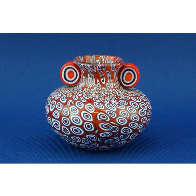 Vintage Red Murano Glass Vase by Ercole Barovier-Toso, 1950 For Sale - Image 18 of 18