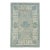 Blue & Gray Turkish Oushak Rug 3'10" x 5'10" For Sale