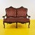 Vintage Sofa in Carved Wood and Velvet For Sale - Image 9 of 9