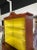 Hollywood Regency 1940s Mahogany Pagoda Cabinet With Glass Sliding Doors and Adjustable Shelves For Sale - Image 3 of 5
