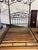 Queen Size Simply Santa Fe Bespoke Wrought Iron Botanical Canopy Bed Frame For Sale - Image 10 of 12