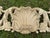 1970s Vintage 64 Inch Baroque Overdoor Wall Pediment Large Shell Scroll Frieze Header For Sale - Image 15 of 17