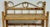 Brown Vintage Bamboo and Wicker Wall Shelf With Towel Rack For Sale - Image 8 of 9