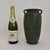 Art Nouveau Vintage Niloak Art Pottery Green Double-Handle Vase – Benton, Arkansas For Sale - Image 3 of 11