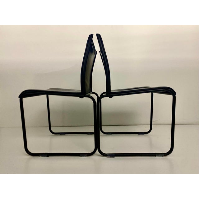 1980s 1988 Chairs by Richard Schultz for Knoll Set of 4 . For Sale - Image 5 of 12