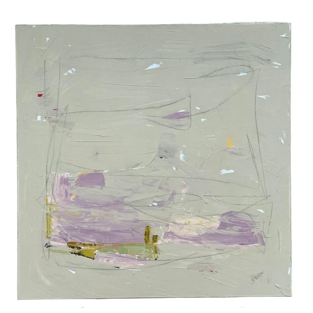 "Imagine" Original Mixed Media on Canvas by Alexis Walter For Sale - Image 9 of 10