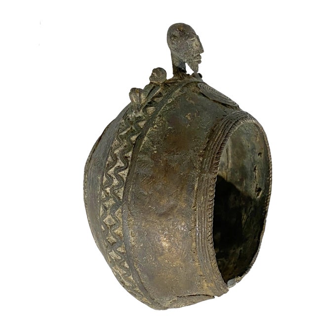 Bronze Currency Bracelet Gan Burkina Faso with Ancestors For Sale - Image 10 of 11