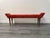 Italian Bench in Dedar Orange Fabric, 1950s For Sale - Image 6 of 7