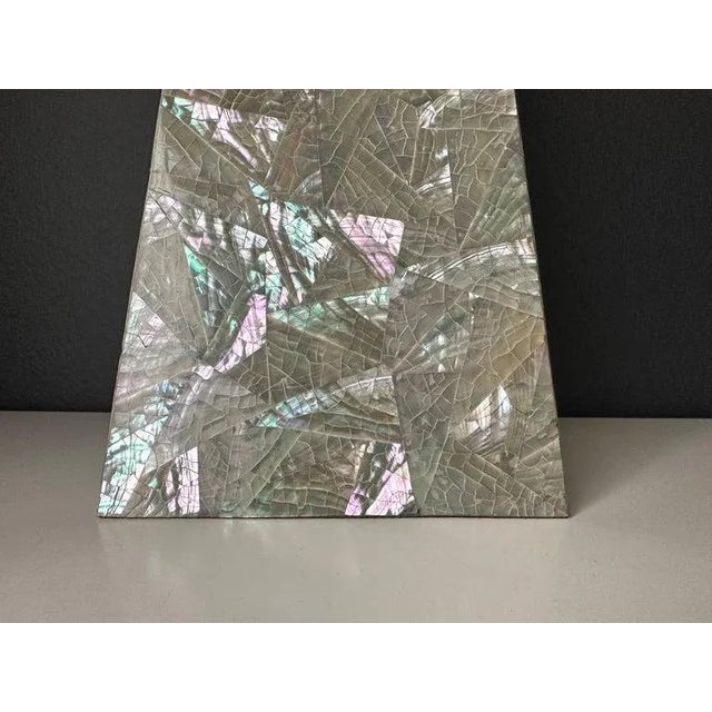 Shell 1980s Tessellated Mother of Pearl Obelisk For Sale - Image 7 of 11