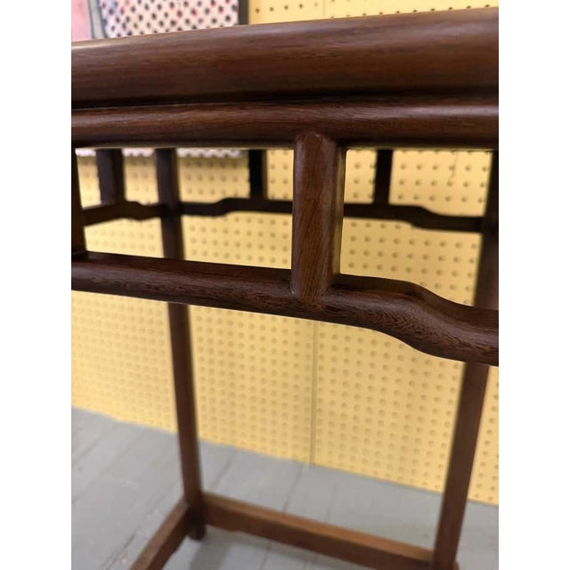 Baker Mid-Century Walnut Accent Side Table For Sale In Los Angeles - Image 6 of 6