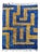 Moroccan Mrirt Beni Ouarain Wool Rug, 1990 For Sale