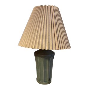 1990s Simon Pearce Celadon Lamp