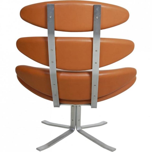 Corona Chair in Cognac Leather from Erik Jørgensen For Sale - Image 12 of 16