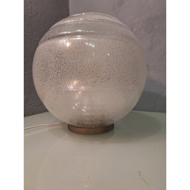 Sfera Table Lamp in Murano Glass by Carlo Nason for Mazzega, 1980s For Sale - Image 9 of 18