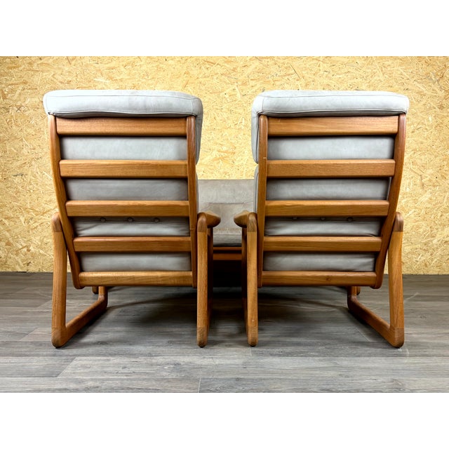Vintage Teak Three-Seater Sofa and Easy Chairs from Möbelfabrik Holstebro, 1960s, Set of 3 For Sale - Image 13 of 18