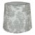 16" Gray Toile Drum Lamp Shade For Sale