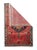 Sort of a Gabbeh, but much more complex in pattern, with a crimson field centred by a jagged navy medallion enclosing a...