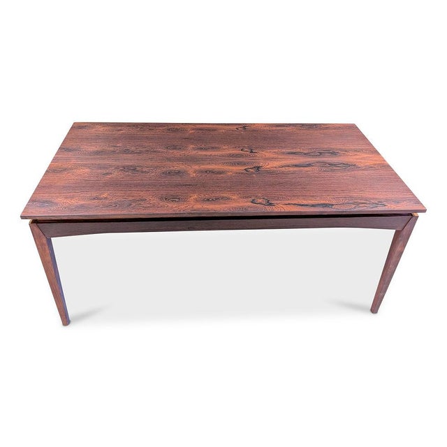 Wood 1950s Rosewood Dining Table Attributed to Bramin- 102559 For Sale - Image 7 of 7