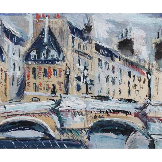 1930s Le Pont Neuf Paris by Lucien Genin, 1930s For Sale - Image 5 of 16