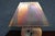 Mid 20th Century Mid Century Modern Live Edge Wood Table Lamp With Pierced Copper Shade For Sale - Image 4 of 10