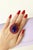 Bochic “Orient” Vintage Natural Ruby & Amethyst Ring Set In 18 K Gold & Silver For Sale - Image 9 of 9