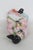 Ceramic Chinese Ceramic Figurine Man in Robes Hand Painted Pink Green Red Blue 5050b For Sale - Image 7 of 9