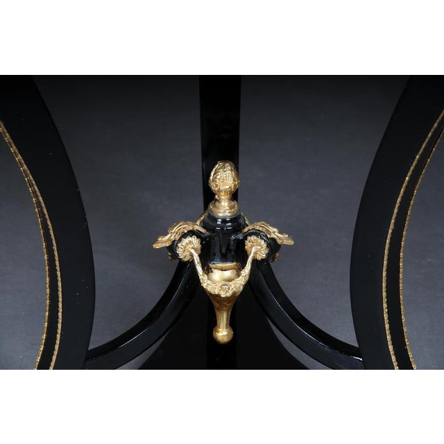 French Napoleon III Salon Side Table For Sale - Image 6 of 15