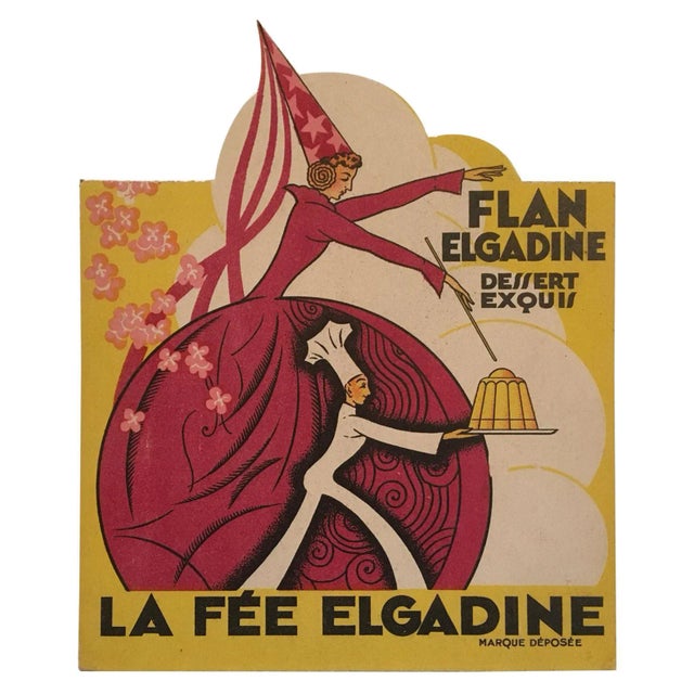 Art Deco French Advertising Poster, 1930s For Sale - Image 6 of 6