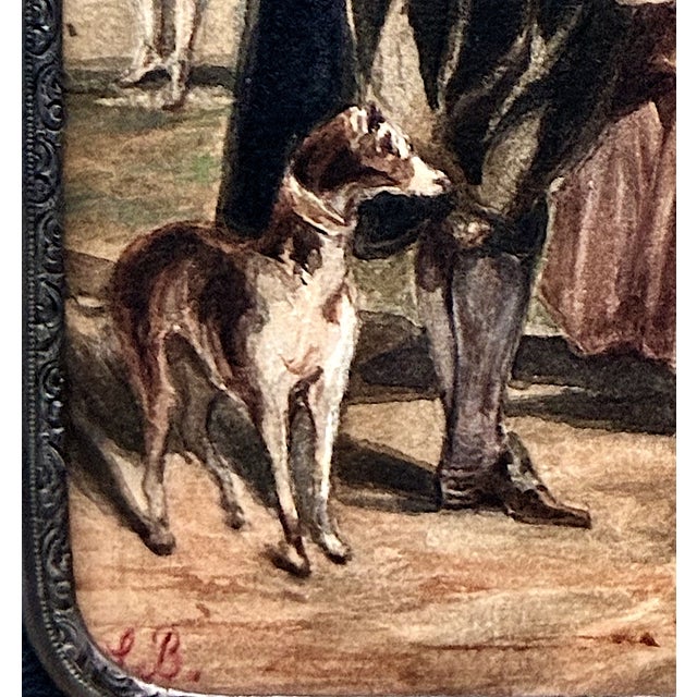Ebony Royal 60th Anniversary Presentation Portfolio With Watercolor and Silver Mounts For Sale - Image 8 of 14