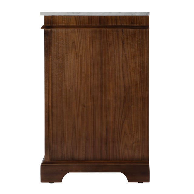 Rachelle 42 in. W Single Sink Bathroom Vanity Set, Walnut For Sale In Chicago - Image 6 of 9