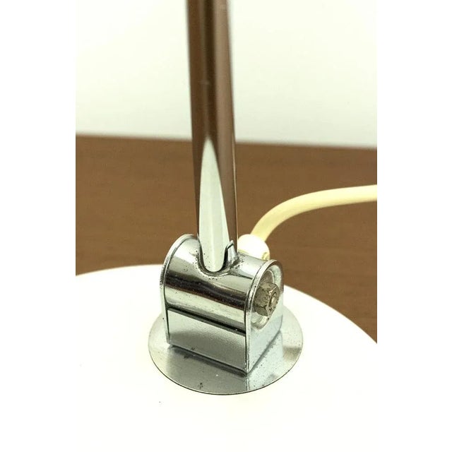 Vintage White Desk Lamp For Sale - Image 5 of 7