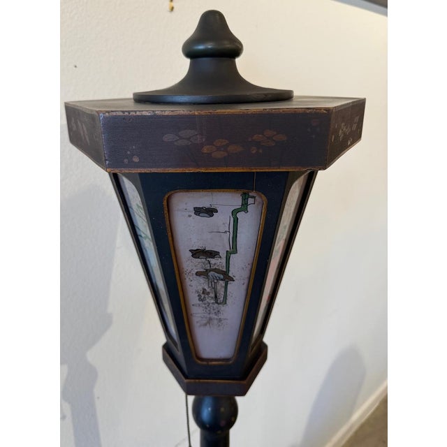 Antique Chinoiserie Floor Lantern For Sale - Image 4 of 12