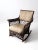 Antique Wicker Rocking Chair With Cushion For Sale - Image 13 of 13