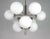 Mid-Century Atomic Sputnik Space Age Chrome Opaline 9-Light Chandelier, 1960s For Sale - Image 12 of 17