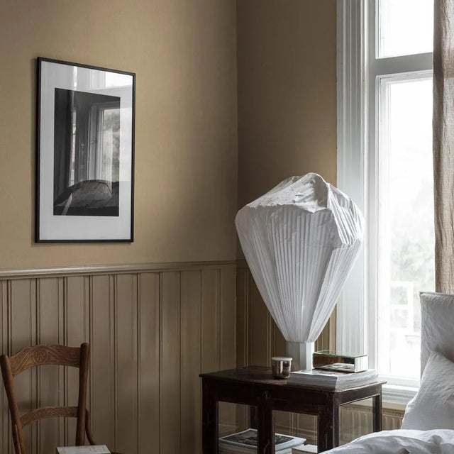 Mid-Century Modern SAMPLE - Boråstapeter Linen Wallpaper In Golden Linen For Sale - Image 3 of 3