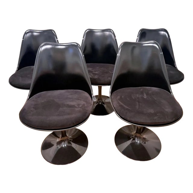 Eero Saarinen for Knoll “Tulip” Side Chairs- Set of 5 For Sale